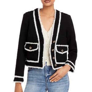 COPY - Bloomingdales Aqua Tweed Jacket
